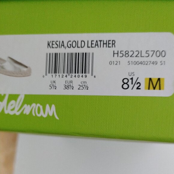 Sam Edelman Gold Leather "Kesia" Espadrilles - Picture 9 of 9